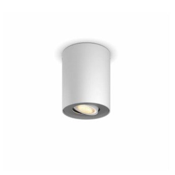 HUE Spot aplicat Pillar LED 250lm (1Hue Pillar + Hue Ambiance GU10) Alb - 929003046801 - 8719514338500 - 871951433850000