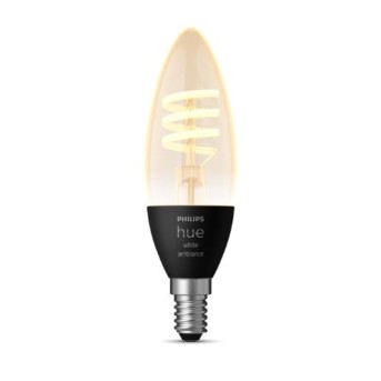 HUE Bec 4.6W LED Filament Ambiance B39 E14 BT 2200-4500K - 929003145201 - 8719514411807 - 871951441180700