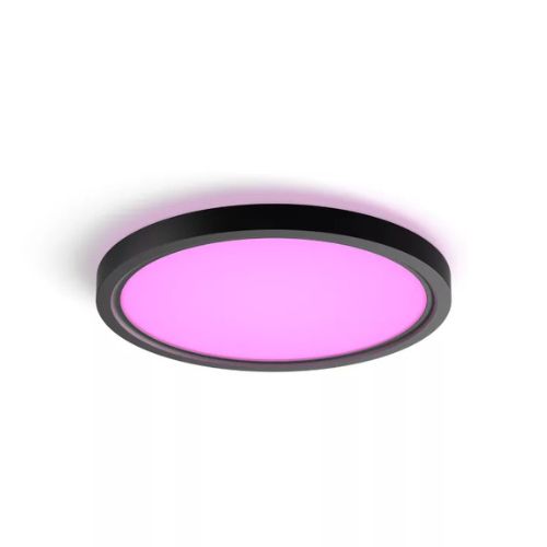 HUE Tento Plafoniera LED 2250lm BT RGB S 29.1cm Negru - 929003823601 - 8720169330979 - 872016933097900