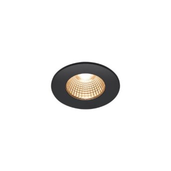 DWL 1002098 Patta I rotund 7.3W LED 440lm 1800-3000K Negru IP65 - 1002098 - 4024163222853