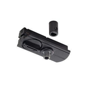 143120 Conector pentru sina monofazata Negru - 143120 - 4024163142687