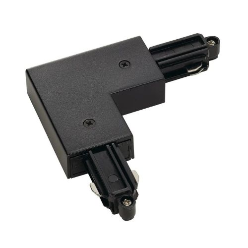 143060 Conector colt interior pentru sina 1 circuit Negru - 143060 - 4024163142625