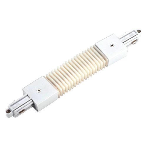 143111 Conector flexibil pentru sina monofazata Alb - 143111 - 4024163093002