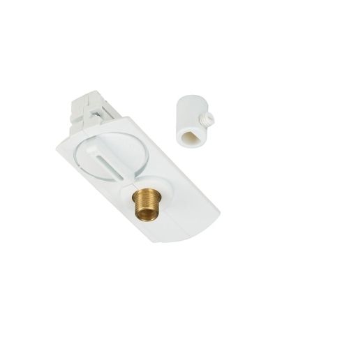 143121 Conector pentru sina monofazata Alb - 143121 - 4024163126496